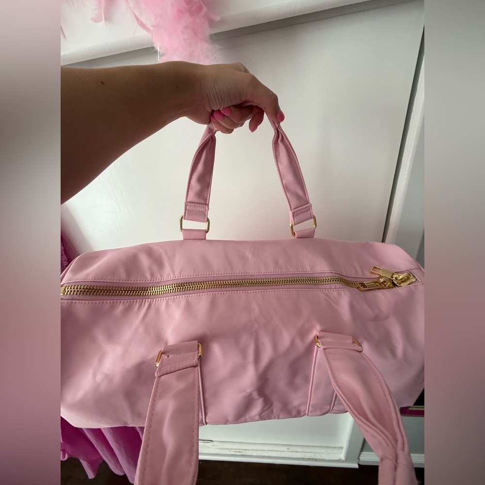 Stoney Clover Lane Flamingo Duffle Bag - Picture 2 of 8